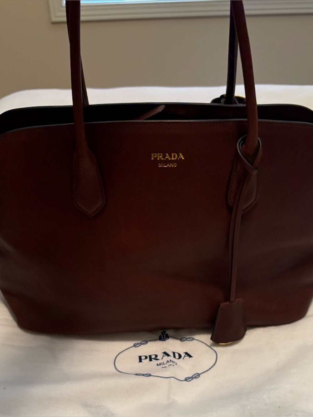 Prada Large Top Handle Tote Bag -New Seasom